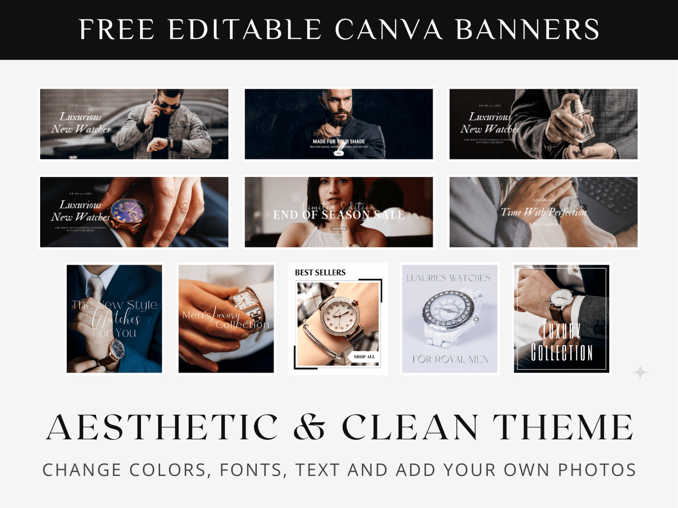 E-Commerce Watch Store Theme