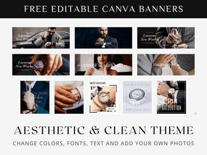 E-Commerce Watch Store Theme