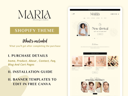 beauty ecommerce website