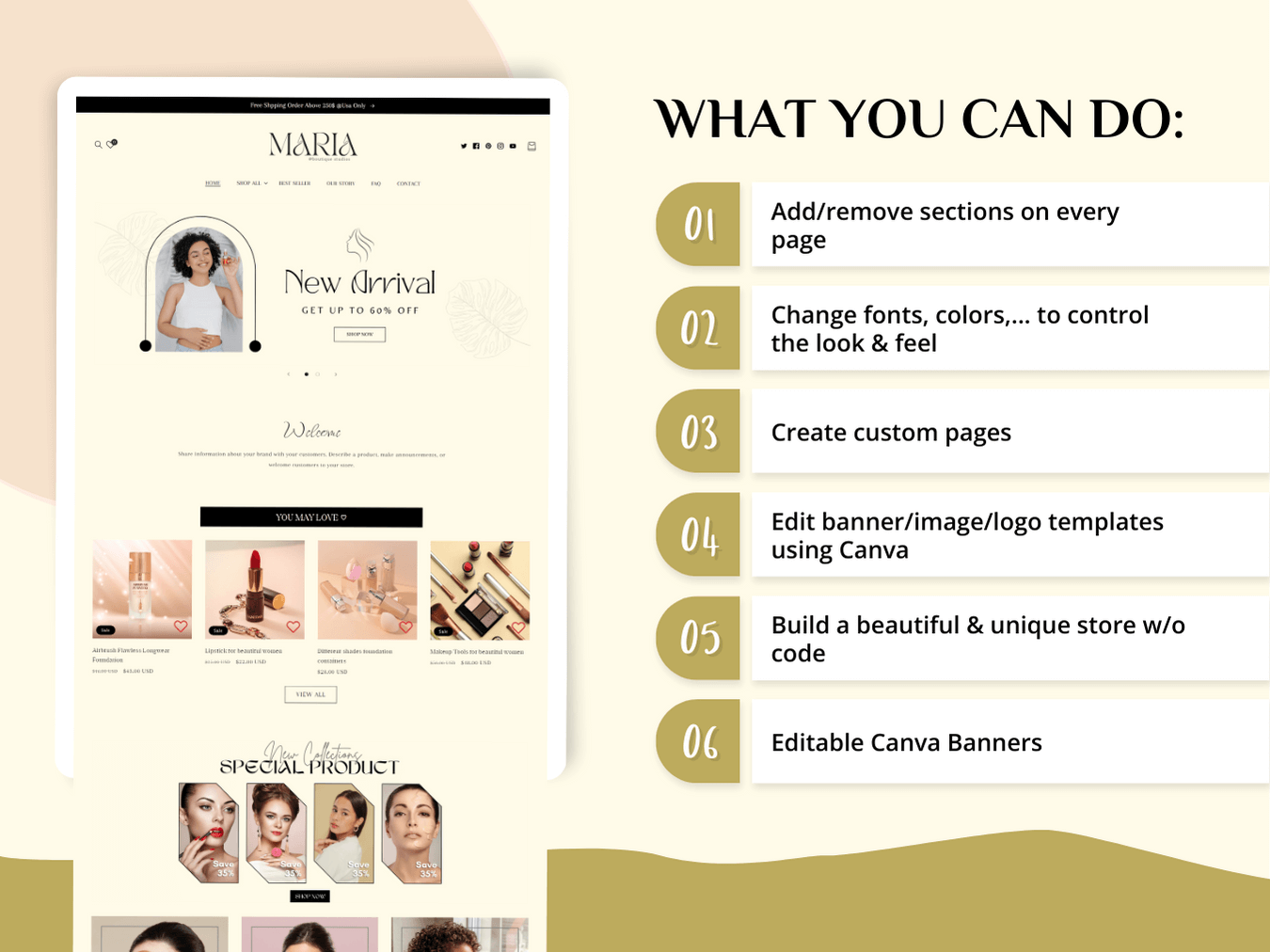 Beautiva - Premium Women Beauty Store | Shopify 2.0 Theme